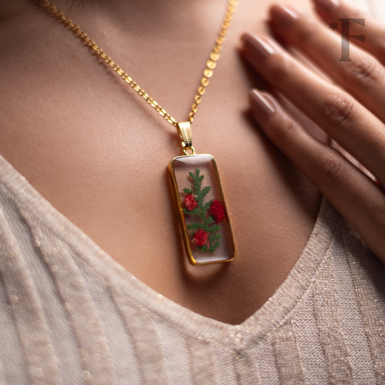 Eternal Love Necklace | Botanical Jewelry | Florgem